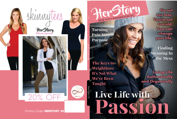 Herstory Magazine – Price includes $4.99 shipping and handling